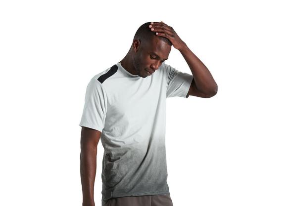 Specialized Men's Trail Short Sleeve Jersey M Dove Grey Spray