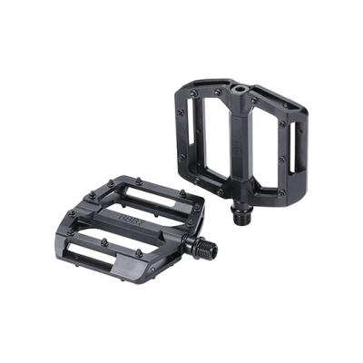 BBB Flatpedal Enigma Alu schwarz/matt100x95mm, 399g, Pins: konisch/ersetzbar Produktbild 1