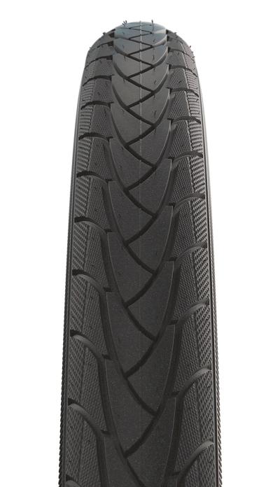 Schwalbe Pneu Marathon Plus 26x1.75 Starr mit Reflexstreifen black  Produktbild 1