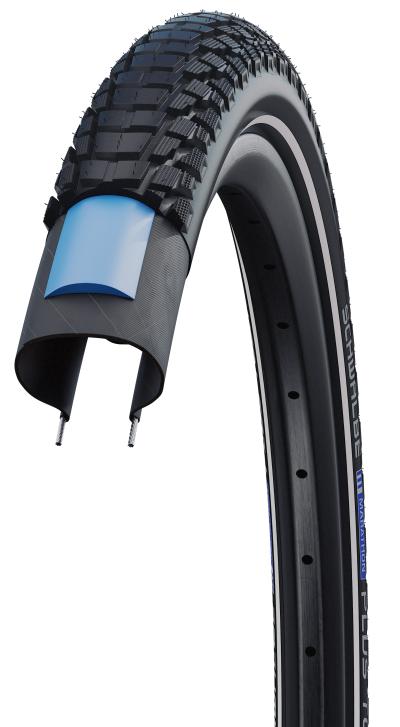 Schwalbe Pneu Marathon Plus Tour 700x47C Starr mit Reflexstreifen black  Produktbild 3