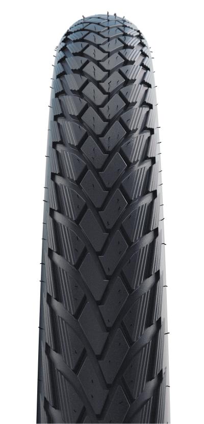 Schwalbe Pneu Green Marathon 700x47C GG Starr mit Reflexstreifen black  Produktbild 1