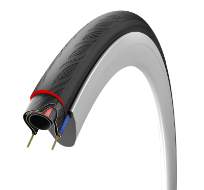 Vittoria Pneu Rubino V G2.0 700x26c falt full black  Produktbild 2