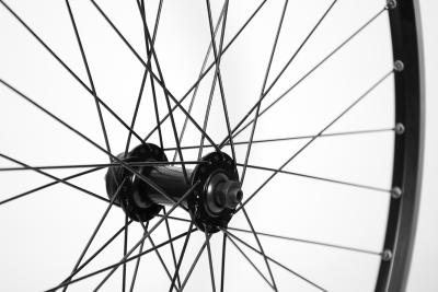 Laufrad vorne 26" 559x19 HBQC400AALP 100mm V-Brake QR schwarz  Produktbild 2