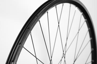 Laufrad vorne 28" 622x19 Nabendynamo Nexus DHC30003AL 100mm V-Brake QR schwarz  Produktbild 3