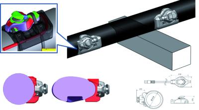 Shimano Schalter DURA-ACE SW-R9150 Di2 Paar inkl. Kabel SD50 261 mm  Produktbild 3