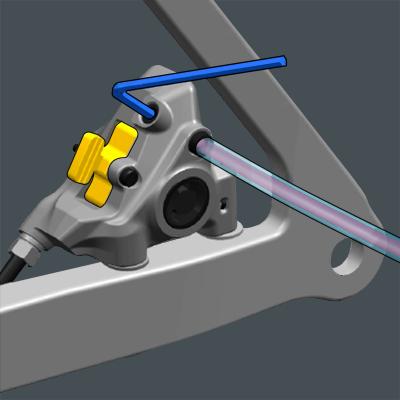 Shimano Scheibenbremsen-Set DURA-ACE BR-R9270 mit ST-R9180 Di2 vorne  Produktbild 2