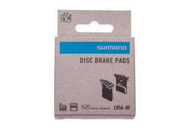 Shimano Bremsbel&auml;ge L05A Kunstharz mit Lamellen Paar  Produktbild 1