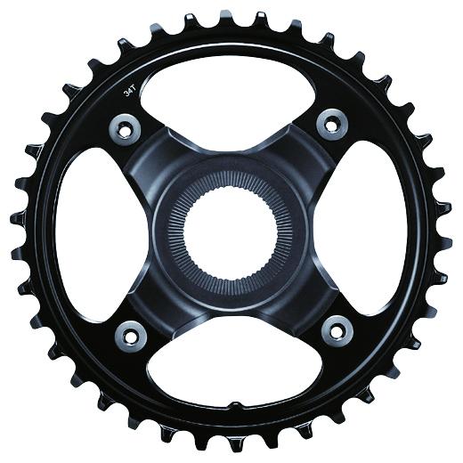 Shimano Kettenblatt STEPS SM-CRE80 38 Z&auml;hne 53 mm Kettenlinie 