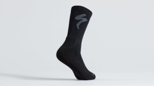 Specialized Primaloft® Lightweight Tall Logo Socks Black L