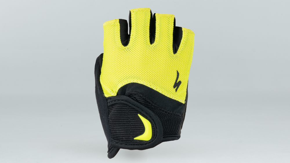 Specialized Kids' Body Geometry Gloves Hyper Green XS